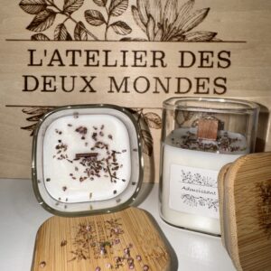 Bougie gamme "essentiel" - Adoucissant