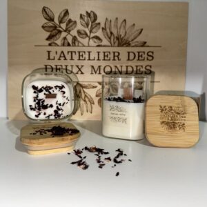 Bougie gamme "essentiel" - Cerise Noire